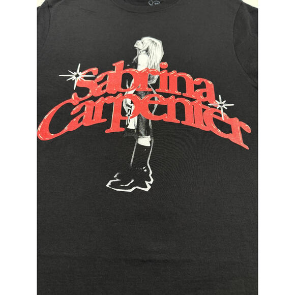 Sabrina Carpenter Official Merchandise Short Sleeve Graphic Shirt Size Medium - Picture 4 of 8